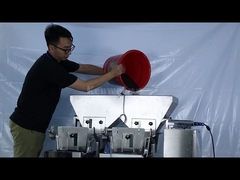 2 Head Linear Weigher Electronic Packaging Machine For Plastic Particles